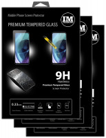 3X Schutz Glas 9H Tempered Glass Display Schutz Folie...