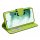 Buch Tasche "Fancy" kompatibel mit SAMSUNG GALAXY S22 PLUS Handy Hülle Etui Brieftasche Schutzhülle mit Standfunktion, Kartenfach Blau-Grün