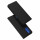 Buch Tasche "Dux Ducis" kompatibel mit Motorola Moto G51 5G Handy Hülle Etui Brieftasche Schutzhülle mit Standfunktion, Kartenfach schwarz