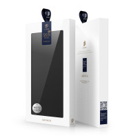 Buch Tasche "Dux Ducis" kompatibel mit Vivo Y21 Handy Hülle Etui Brieftasche Schutzhülle mit Standfunktion, Kartenfach schwarz