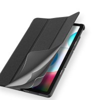 Dux Ducis Buch Tasche Hartschale mit Smart Sleep Standfunktion kompatibel mit Realme Pad 10.4" Tablet Hülle Etui Brieftasche Schutzhülle