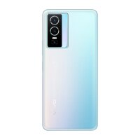 Silikon Hülle Basic kompatibel mit Vivo Y76 5G Case TPU Soft Handy Cover Schutz Transparent