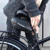 Wozinsky 1,5L Satteltasche Fahrradtasche Wasserdicht Reisetasche Tasche für Fahrrad, Mountainbike