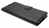Buch Tasche Schutzhülle aufklappbare Hülle Standfunktion Zubehör kompatibel mit Realme C21Y schwarz