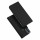 Buch Tasche "Dux Ducis" kompatibel mit Motorola Moto E20 Handy Hülle Etui Brieftasche Schutzhülle mit Standfunktion, Kartenfach schwarz