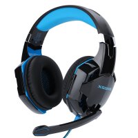 Xssive Premium Gaming Headset Kopfhörer Gamer LED...