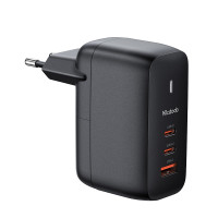 Mcdodo 65W 3-Port USB 2x Typ-C 1x USB Mini Fast Charger...