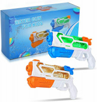 2er Pack Kinder Wasser Pistole Swimming Pool Toys Strand Spielzeug 350cc Pro Wasserpistole