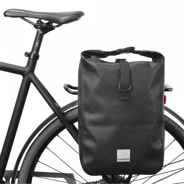 SAHOO 10L Fahrrad Fahrrad Kofferraum Tasche Wasserdicht Bike schwarz