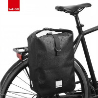 SAHOO 10L Fahrrad Fahrrad Kofferraum Tasche Wasserdicht Bike schwarz
