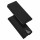 Buch Tasche "Dux Ducis" kompatibel mit SAMSUNG GALAXY A73 5G Handy Hülle Etui Brieftasche Schutzhülle mit Standfunktion, Kartenfach schwarz