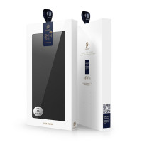 Buch Tasche "Dux Ducis" kompatibel mit XIAOMI REDMI NOTE 11 4G Handy Hülle Etui Brieftasche Schutzhülle mit Standfunktion, Kartenfach Schwarz