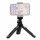 Mini-Telefonständer Kamera-Stativ Selfie-Stick GoPro Griff schwarz