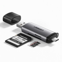 Ugreen SD / Micro SD Kartenleser für USB 3.0 / USB...