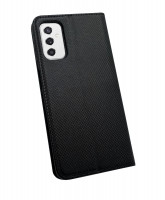 Buch Tasche "Smart" kompatibel mit Samsung Galaxy M52 5G Handy Hülle Etui Brieftasche Schutzhülle mit Standfunktion, Kartenfach Schwarz