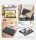 Dux Ducis Hartschale mit Smart Sleep und integrierter Standfunktion Etui Schutz Hülle Tasche Cover kompatibel mit Oppo Realme Pad Mini 8.7", schwarz