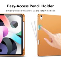 ESR Tablet Hülle Tasche kompatibel mit iPad Air 4 10,9" ( 2022 ) Etui Faltbar Smart Sleep Funktion Schutzhülle Papaya