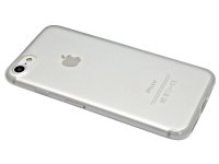Ultradünne 0,3mm Slim Silikonhülle kompatibel mit iPhone SE 2022 Hülle Silikon Schutz in Transparent