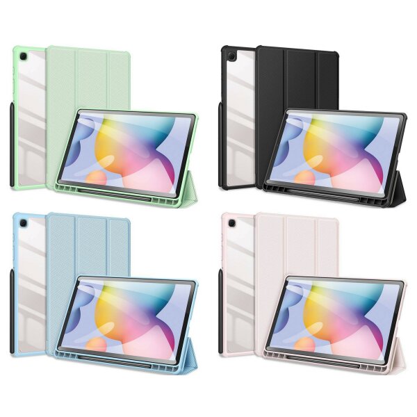 Dux Ducis Toby Eco-Leather Tablet-Ledertasche Schale Cover für Samsung Galaxy Tab S8 Ultra mit Smart-Sleep Funktion Wake-Up Stifthalter Schutzhülle