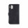 Smart Velvet Case Tasche Hülle kompatibel mit Samsung Galaxy A33 5G Cover Magnet Buch-Tasche Schwarz