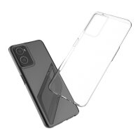 Silikon Hülle Basic kompatibel mit Oppo A76 TPU Soft Handy Cover Schutz Transparent