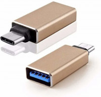 USB Adapter USB auf Micro-USB / Type-C Ladeadapter...