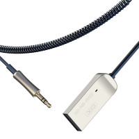 XO Adapter Bluetooth 5.0 Empfänger mit 3,5mm Klinkenstecker AUX Buchse NB-R202 audio schwarz