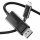 Choetech DisplayPort bidirektionales Kabel - USB Typ C 1,8 m Schwarz (XCP-1803)