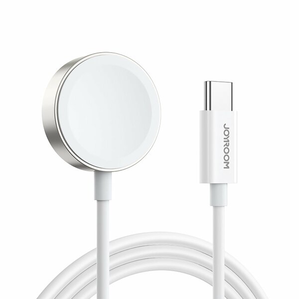 Joyroom Ladekabel mit Induktionsladegerät kompatibel mit Watch 2.5W Magnetisch Kabel Typ-C weiß