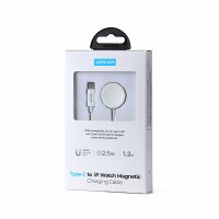 Joyroom Ladekabel mit Induktionsladegerät kompatibel mit Watch 2.5W Magnetisch Kabel Typ-C weiß