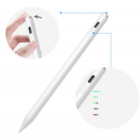 Joyroom JR-X9 Active Stylus Passiver kapazitiver Eingabestift Handy Touch Pen für Smartphone / Tablet Weiß (JR-X9)