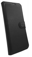 Buch Tasche "Fancy" kompatibel mit GOOGLE PIXEL 7 PRO Handy Hülle Etui Brieftasche Schutzhülle mit Standfunktion, Kartenfach Schwarz