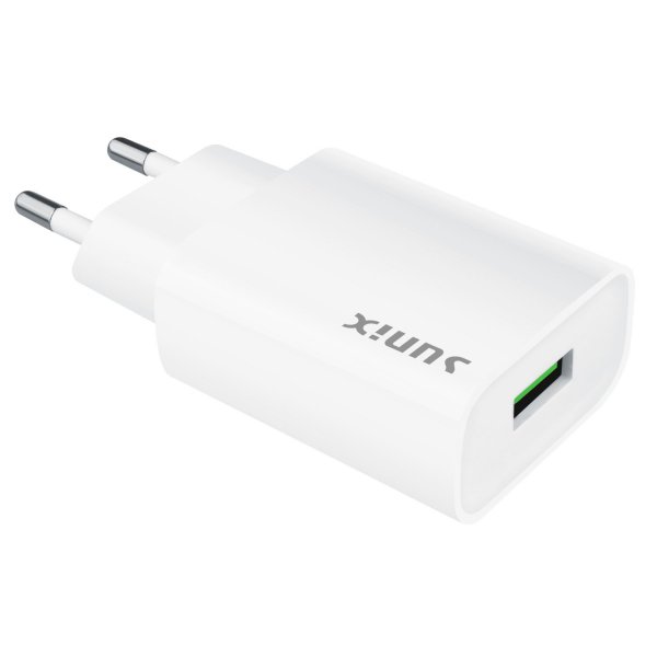 Sunix 2.1A Netzteil Schnell Ladegerät 1X USB Port Fast Charge Reisela