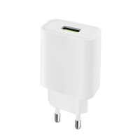 Sunix 2.1A Netzteil Schnell Ladegerät 1X USB Port Fast Charge Reiseladegerät Steckdose + 1m iPhone Kabel weiß