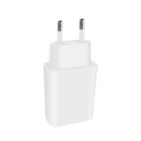 Sunix 2.1A Netzteil Schnell Ladegerät 1X USB Port Fast Charge Reiseladegerät Steckdose + 1m iPhone Kabel weiß