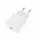 Sunix 2A USB Travel Charger Reiseladegerät Netzteil + 1 Meter USB-C (Typ-C) Ladekabel weiß