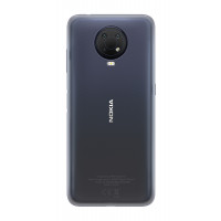 Silikon Hülle Basic kompatibel mit Nokia G20 Case TPU Soft Handy Cover Schutz Transparent