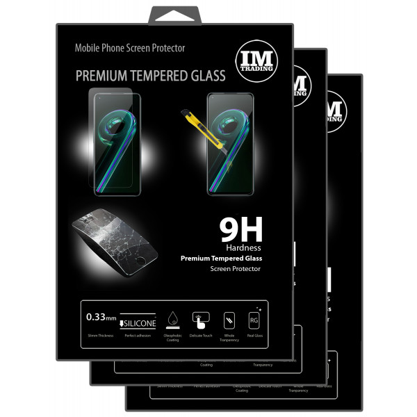 3X Schutzglas 9H kompatibel mit REALME 9 PRO Displayschutzfolie Passgenau Glas