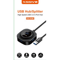 Xssive USB 3.0 Gen 1 HUB 4x USB Verteiler Super Speed...