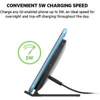 Belkin drahtloses Boost Up Bold 5 W drahtloses Ladegerät Wireless Charger für  iPhone, Samsung, Huawei Schwarz