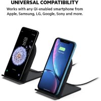 Belkin drahtloses Boost Up Bold 5 W drahtloses Ladegerät Wireless Charger für  iPhone, Samsung, Huawei Schwarz