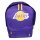 NBA Los Angeles Lakers Primetime Rucksack Backpack Tagesrucksack lila