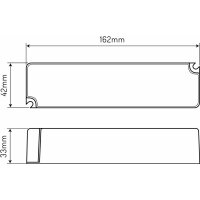 LED Trafo 75W 6A 12V Netzteil IP67 Wasserdicht Transformator für LED Leuchtmittel Beleuchtung