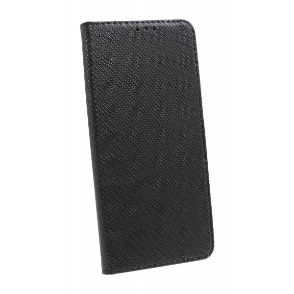 Buch Tasche "Smart" kompatibel mit Samsung Galaxy M33 Handy Hülle Etui Brieftasche Schutzhülle mit Standfunktion, Kartenfach Schwarz