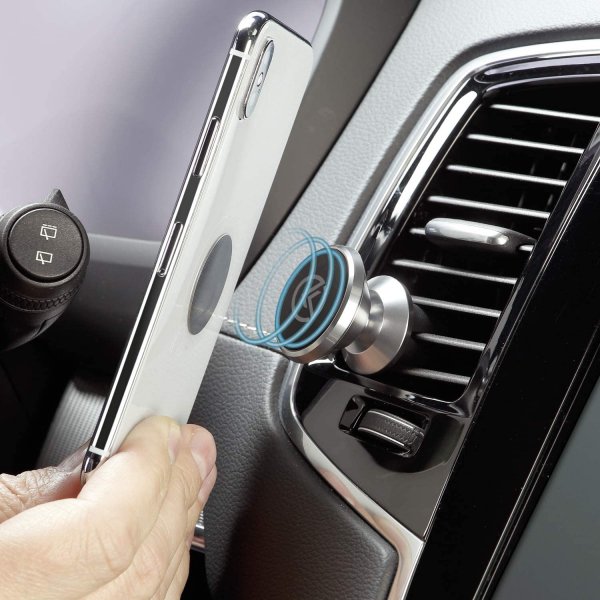 KREMER Premium Magnethalter für Lüftungsgitter Auto magnetische Belüf