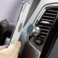 KREMER Premium Magnethalter für Lüftungsgitter Auto magnetische Belüftung Handyhalter Auto universell für iPhone Samsung Huawei