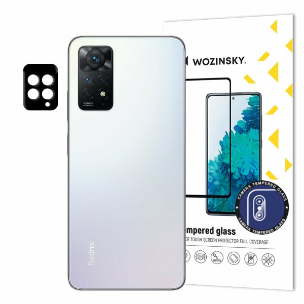 Full Camera Glass 9H Full Kamera Schutzglas Tempered Glass Kameraschutz kompatibel mit Xiaomi Redmi Note 11 Pro