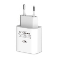 XO 18W WandLadegerät USB-C PD Netzteil Schnell Fast Charge Power Delivery 3A komaptibel mit Smartphone weiß