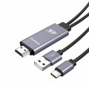 Kaku 4K HDMI Adapter auf USB-C ( Typ-C ) Audio &...