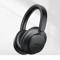 Ugreen HiTune Max3 3D-Surround-Sound 60std. Laufzeit Active Noise-Cancelling Wireless Bluetooth ANC Kopfhörer Schwarz